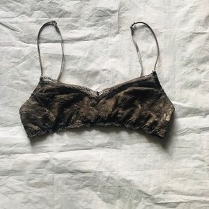 Urban Outfitters Medium Olive Green Bralette